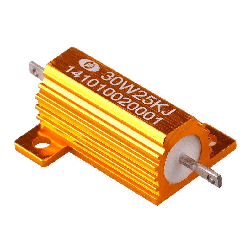 100W Aluminium Shell Power Resistors 0.01ohm 95 values available 100K ohm 