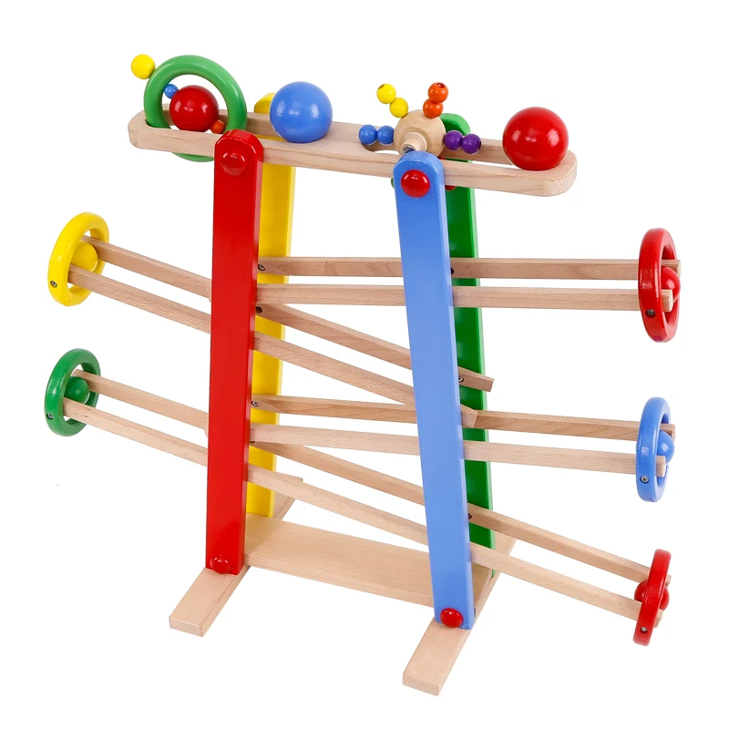 Good Quality Rolling boll Game for Girl and Boy Popular Cute Wooden boll Game Marble Runs Educational for Kids
