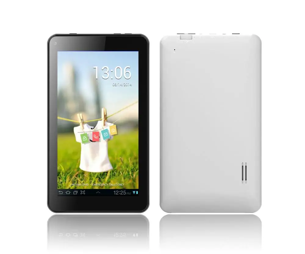 最も安いRK3126 Androidタブレット7 inc gsm GPS内蔵WiFi
