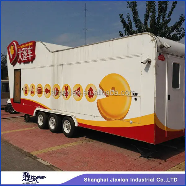 Jxft800 8m Long Trailer China Manufacture Cheap Concession Mobile Food