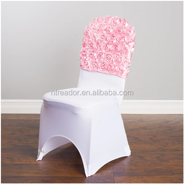 Декоративные чехлы на стулья с розеткой новые модные вышивкой