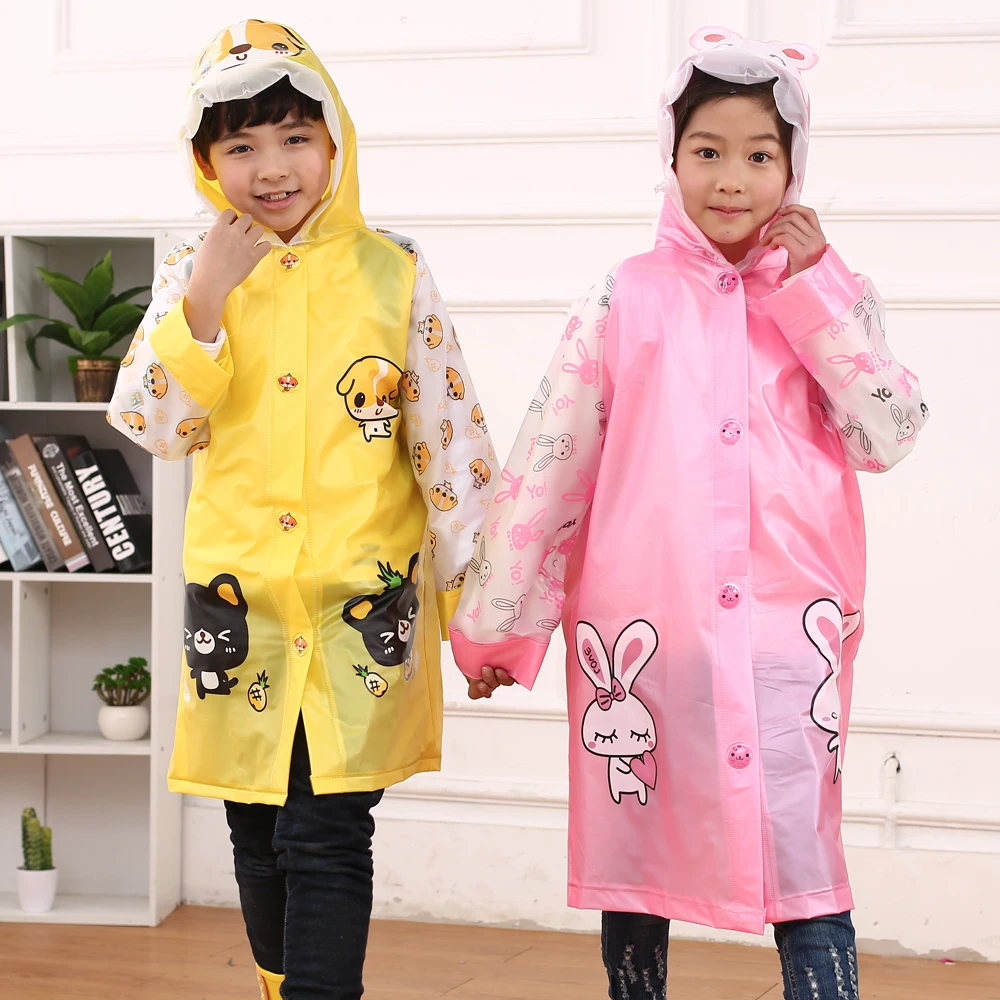 Kids inflate Space Raincoat Personalized