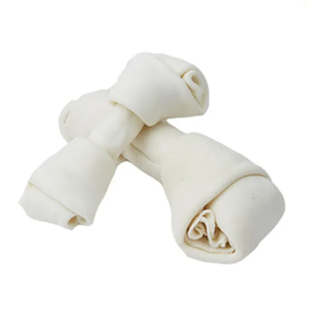bleached rawhide dog chews