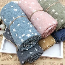 2016 Hot SellGirl s font b Kids b font Star Pentagram Warm Shawl Autumn font b