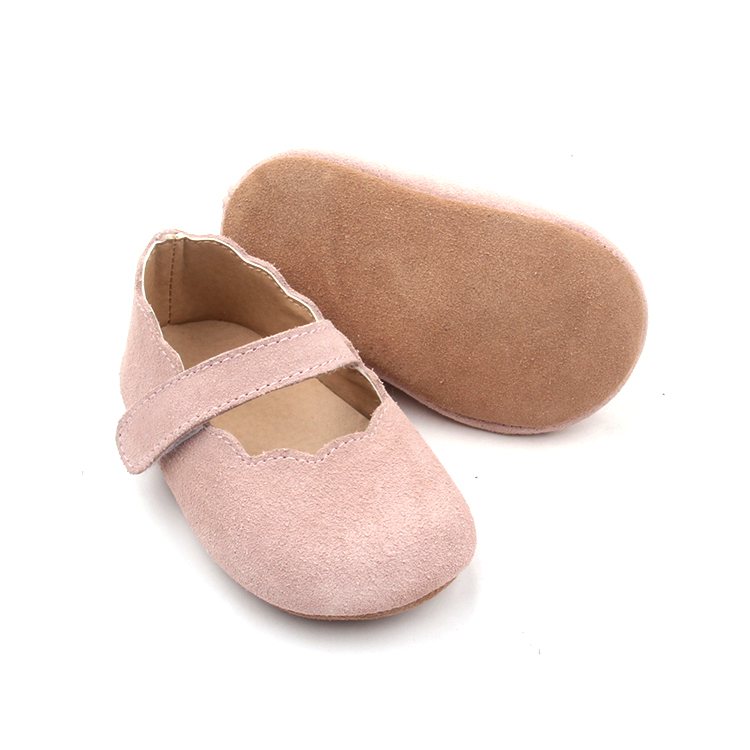 Popular Shoes High Quality Genuine Leather Baby Girls Shoes