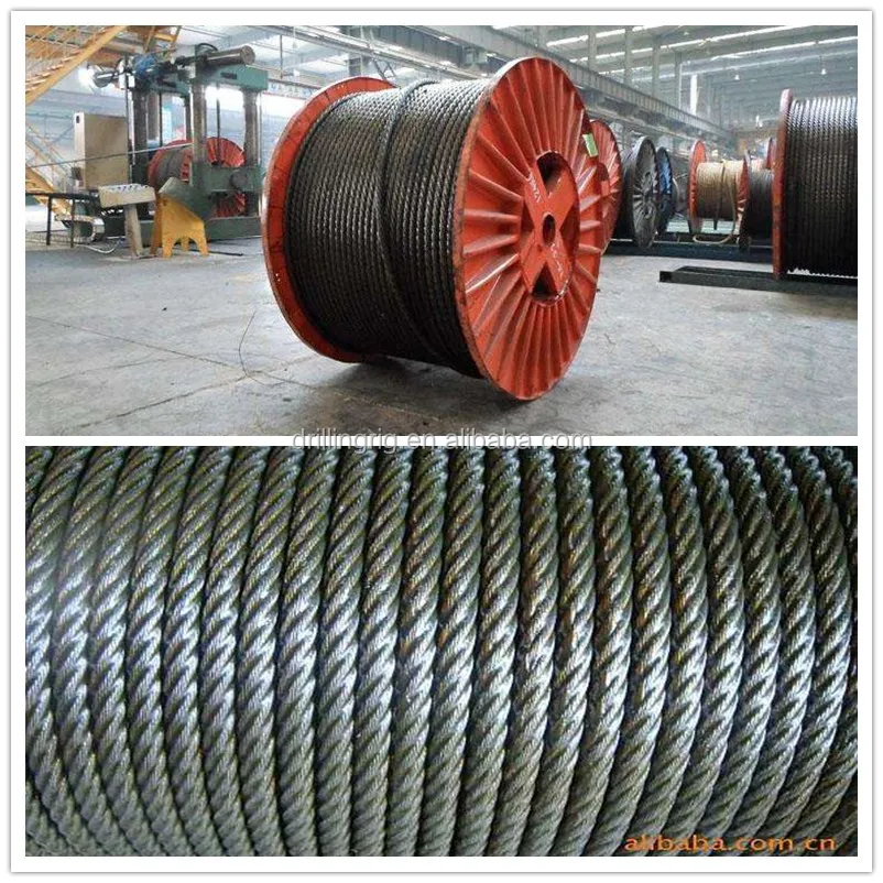 Стальной трос Tigerrig для буровой установки Поставка со склада правительства