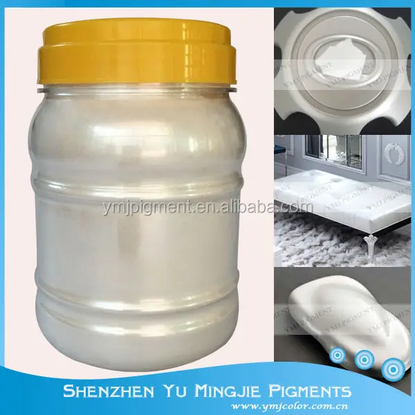 Супер белый жемчужный пигмент из синтетического кристалла для эпоксидной смолы художественные