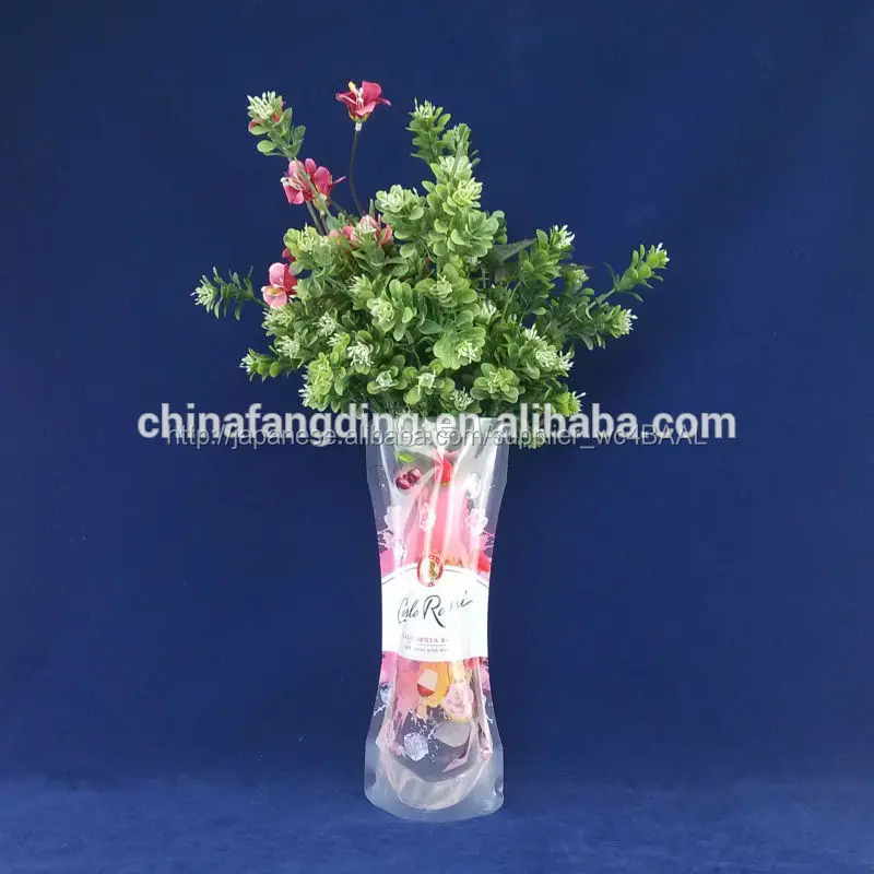 プラスチック折り畳み式の装飾的な花瓶のバッグ Buy 小さな花瓶 Product On Alibaba Com