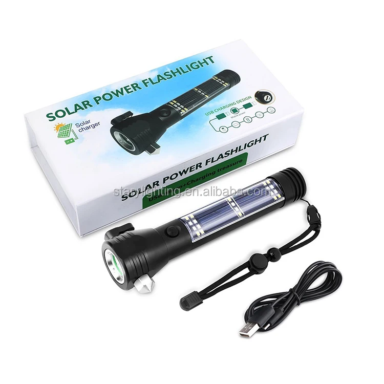STARYNITE Emergency Safety Hammer Flashlight Torch with Siren Alarm