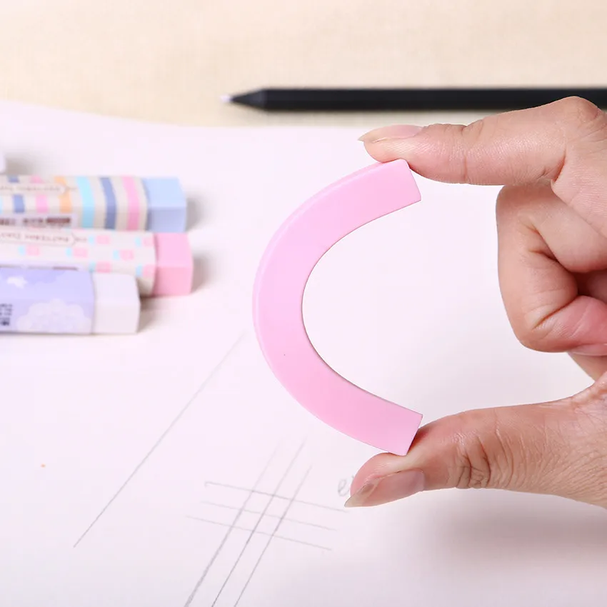 Высококачественный милый кавайный мультяшный цветочный резиновый ластик цветной студенческий подарок