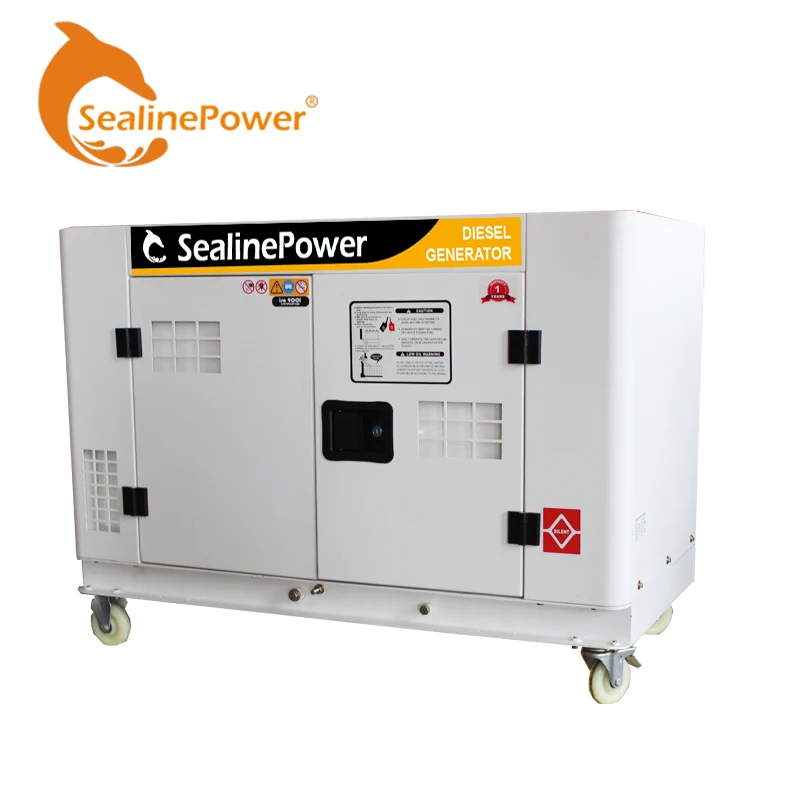 10KW EV80 Powered Water Cooled Two Cylinder diesel Genset