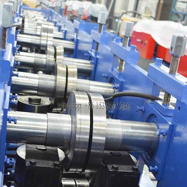 Automatic Operating High Speed Zig Zag Steel Purline Roll Forming Machine