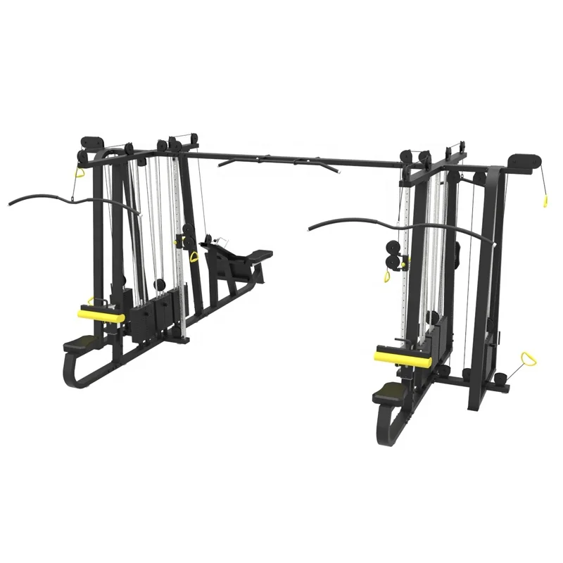 High Quality Commercial Fitness Equipment 8 Station Multi Gym Equipment