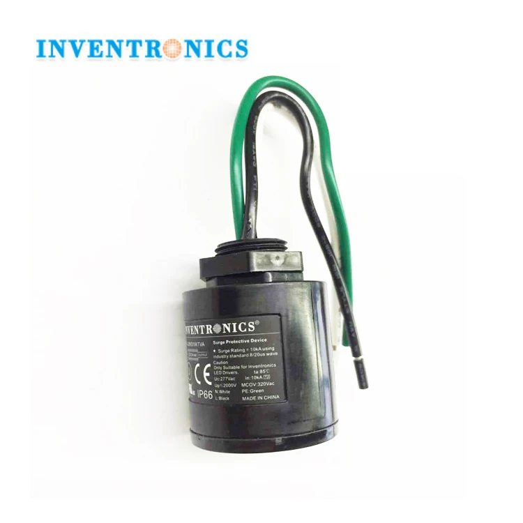 PY-20KS10KTTN IP66 347Vac 15kA Max 10kA светодиодный драйвер, сетевой фильтр СПД Inventronics DC устройство защиты от перенапряжения