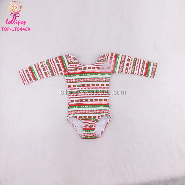 Бирюзовый гимнастический купальник с цветочным принтом, детский классический балетный купальник для танцев, хлопковый купальник с рюшами и рукавами-фонариками для девочек