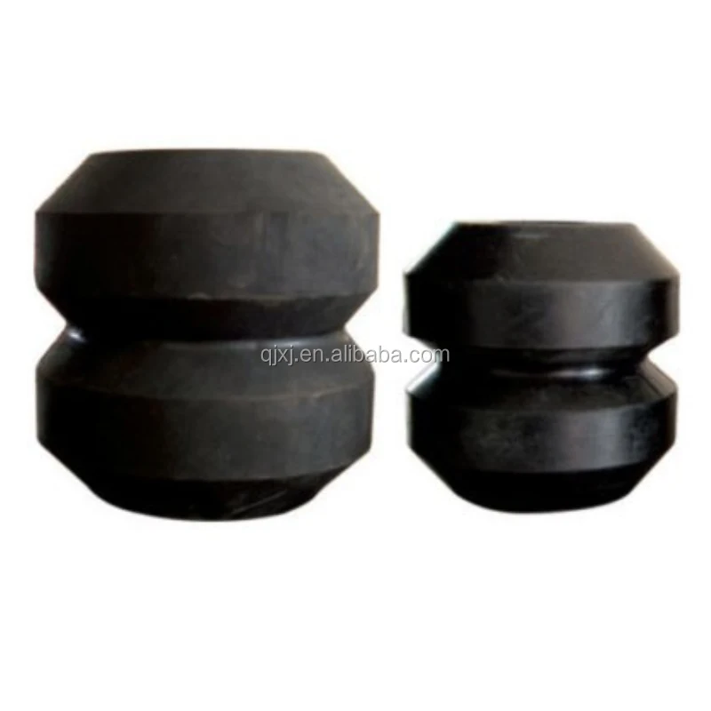 Supports En Caoutchouc Filetés M10 - Isolateurs De Vibration Amortisseurs Cylindriques 50x25mm (Lot De 2)