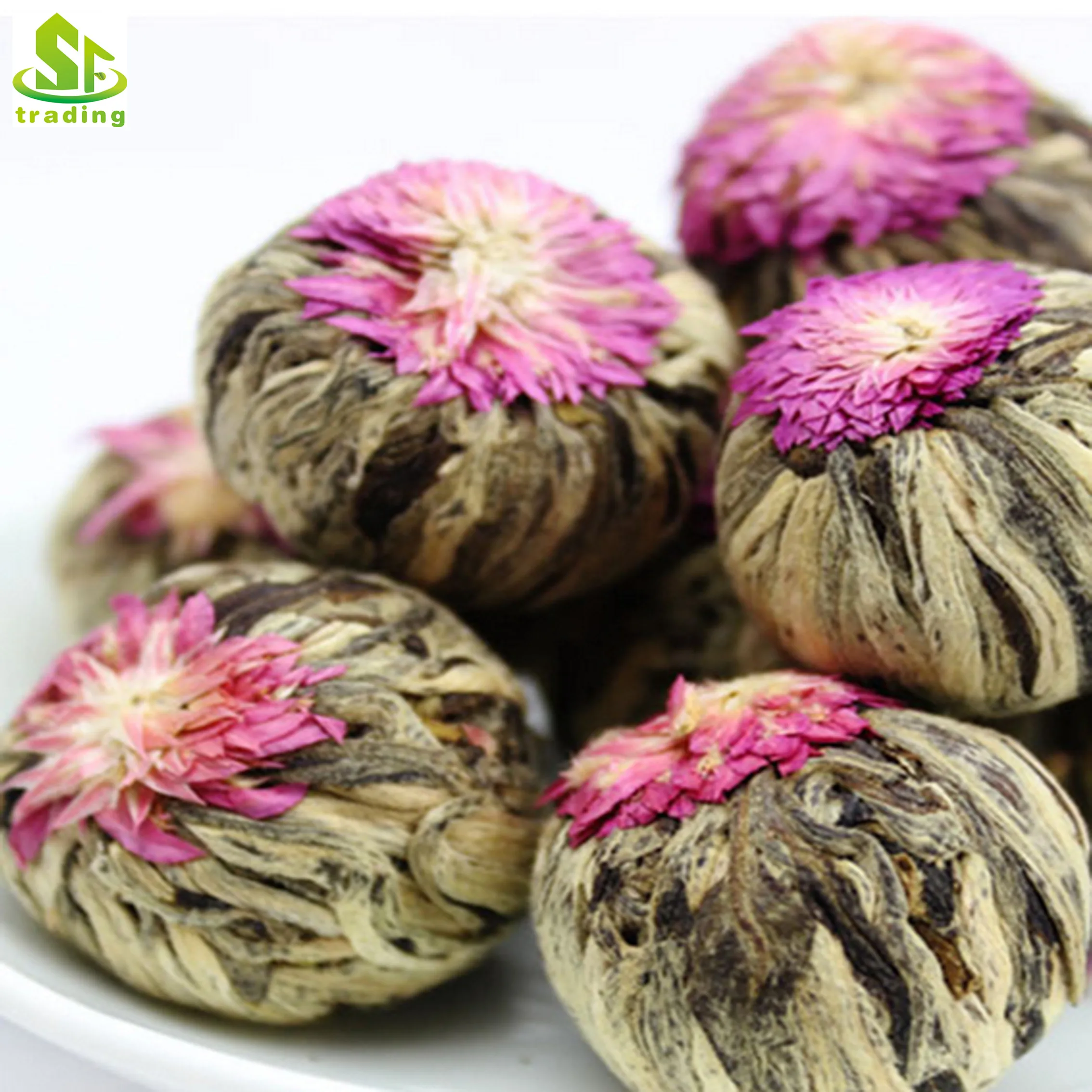 Chinese Organic Blooming Tea Ball Healthy flower tea slimming tea