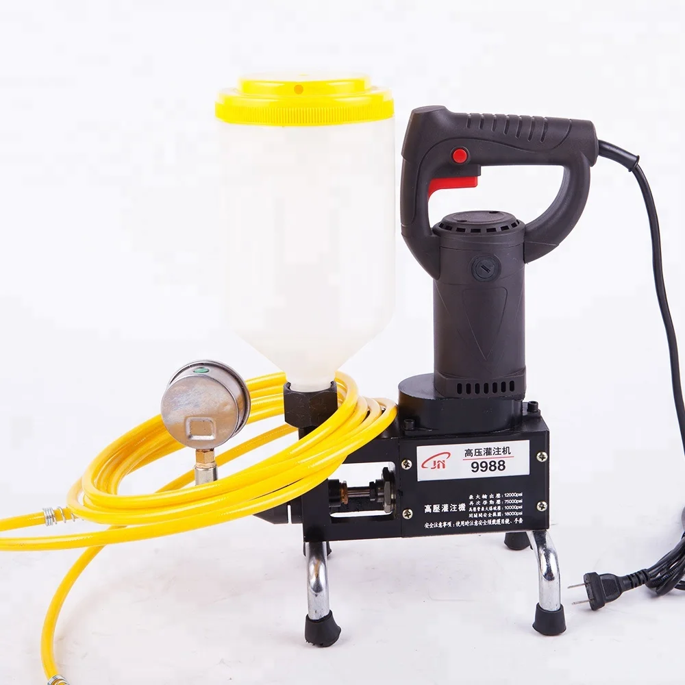 Boyu 998 High-Pressure Grouting Injection Pump Machine Waterproof Steel & HDPE for Concrete Application