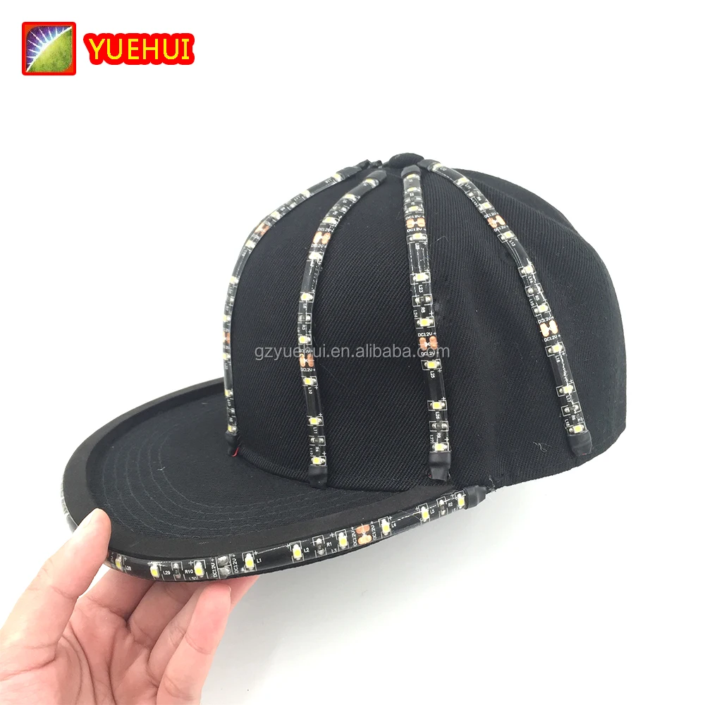 
Поставка из Китая, 12V Высокая яркость Led неоновый шляпа партия Mardi Gras, для вечеринки, украшения шляпа ночных вечеринок танцевальные крышка со светодиодом 