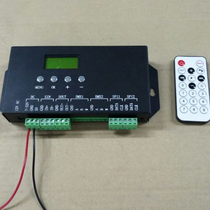 2016 Newest Product 2 Port Dmx 512 Light Rgb Led Controller