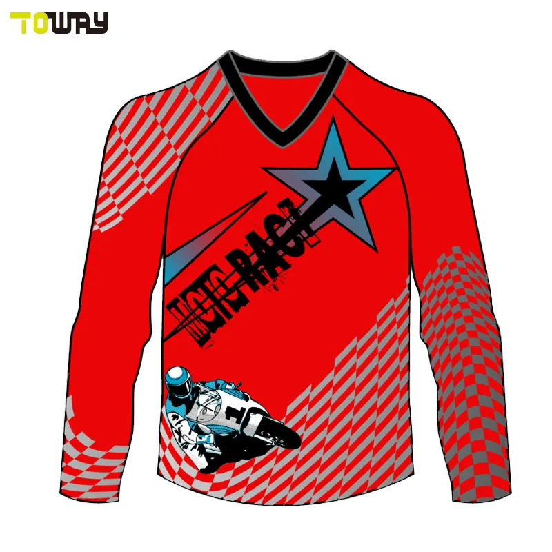 Youth Custom Sublimated Wholesale Motocross Jersey