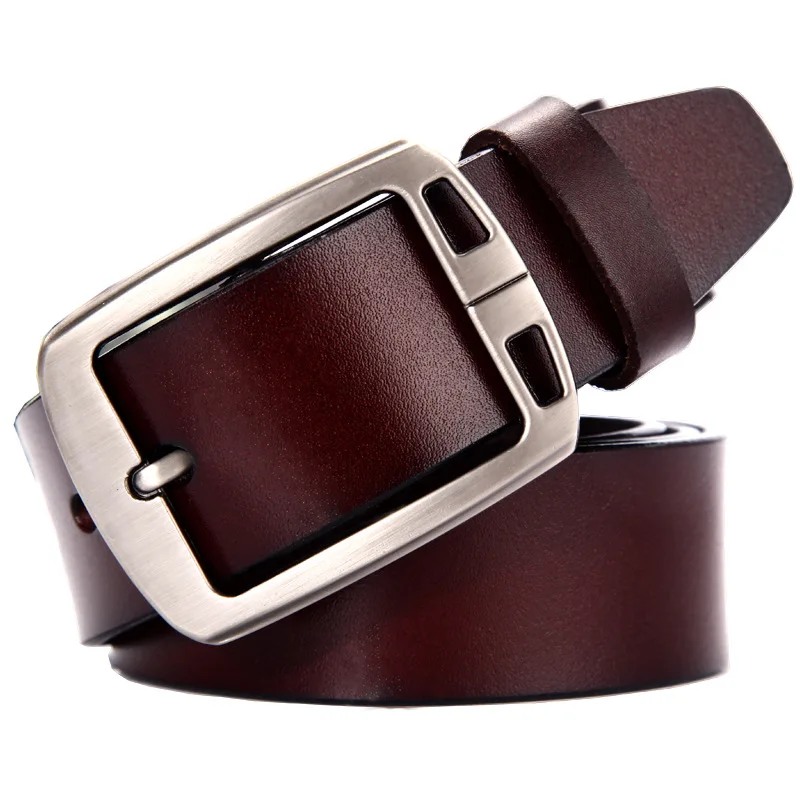 High Quality Casual Man Alloy Pin Buckle Belts New Style Popular Men Genuine Split Cow Leather Belt Buy आकस म क ब ल ट बकस आ ब ल ट ग य क चमड क ब ल ट Product On Alibaba Com