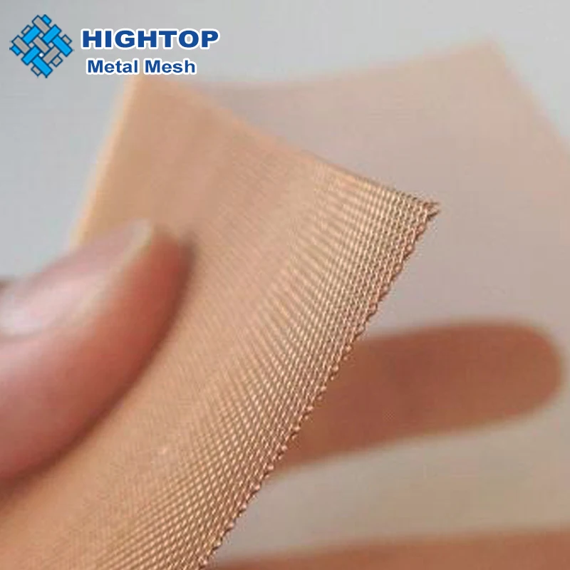 Высококачественная 250 сетчатая антенна блокировки сигнала радиочастотной идентификации медная плетеная сетка экранирующая ткань