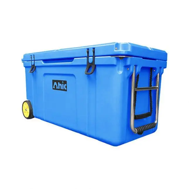 120QT Rotomolded Plastic Ice Box Ice Chest Beer Cooler 120L Cooler Box