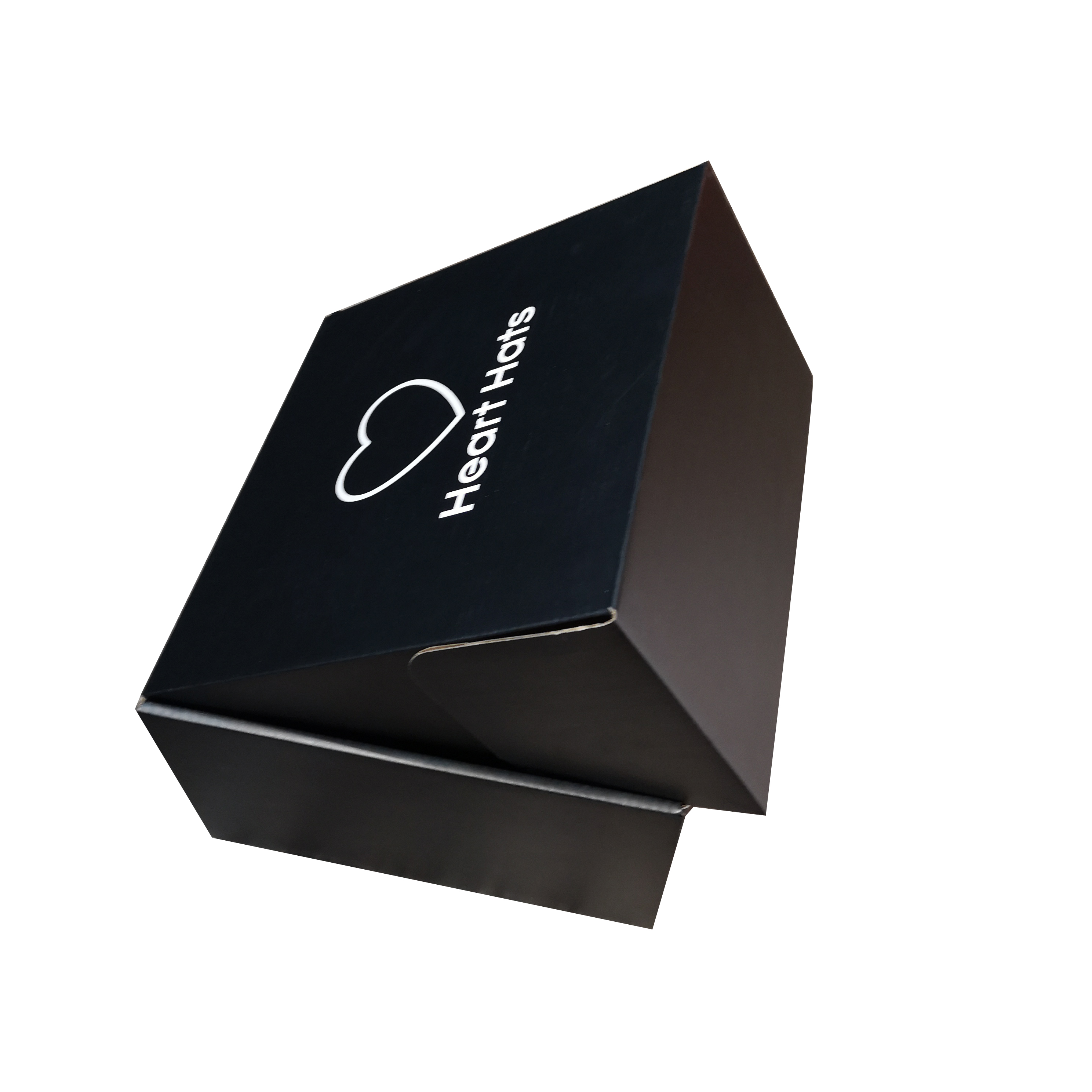 
Роскошный Жесткий простой черный косметический макияж для ресниц, гофрированный картон, бумажная почтовая коробка 