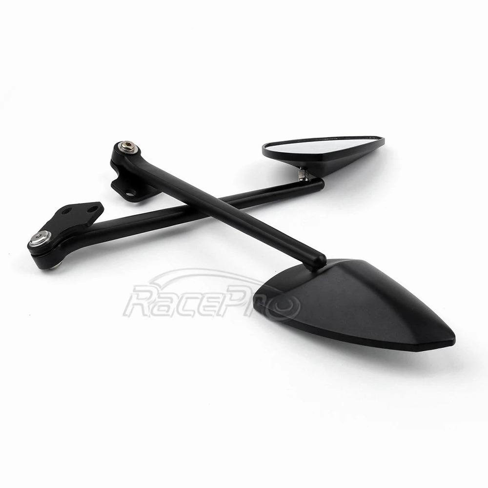 Specchietti Retrovisori Per Moto - Regolabili Per Yamaha R6, R1, MT-07, Kawasaki Z Series E Scooter - Foto 4