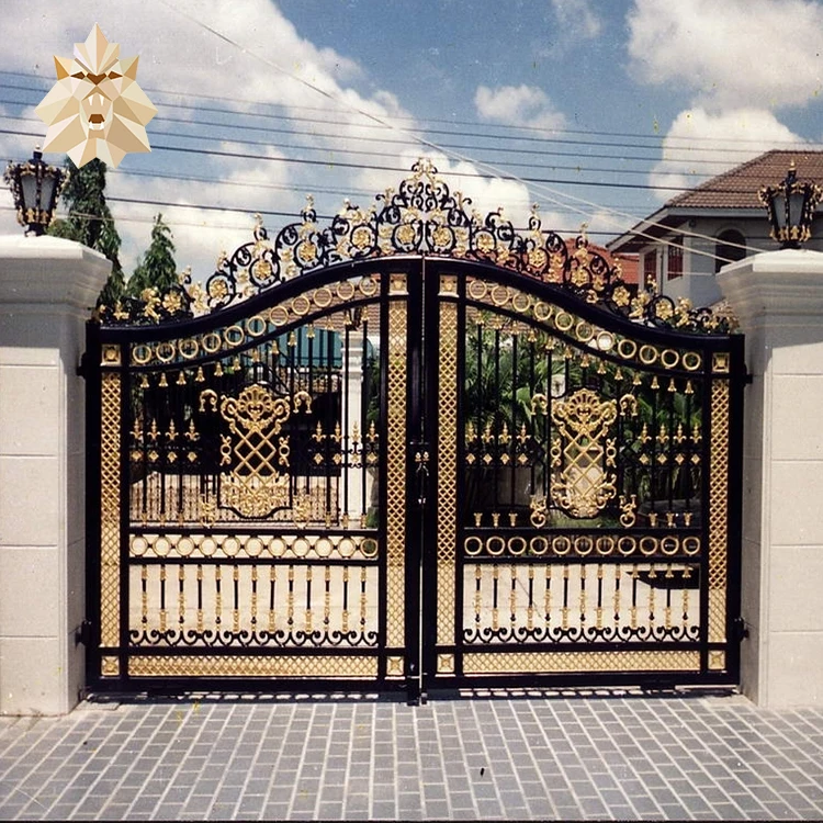 modern green wrought iron gate for sale ntbm-068a - buy wrought 