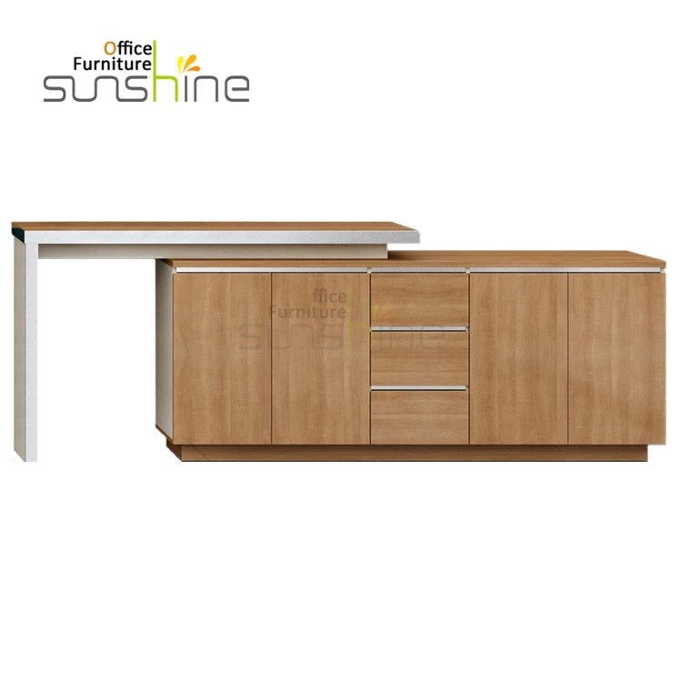 Classeur en bois de bureau de salle de personnel de style moderne de produit adapté aux besoins du client pour des meubles de maison de bureau