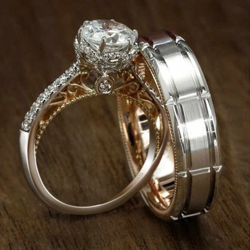 Дорогое обручальное кольцо женское