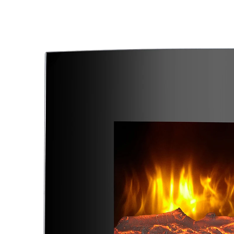Wholesale Remote Control and Mechanical Control Electric English Style New Design Electric Fireplace With Resin Log Effect