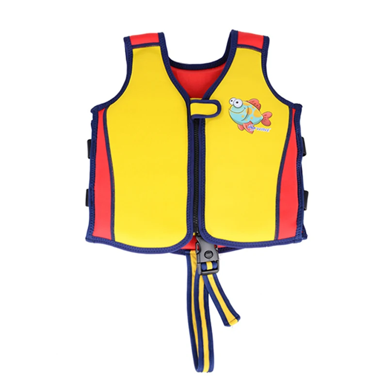 
Custom made child swimming vest neoprene printing life jackets 