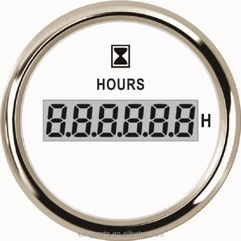 52 мм авто морской счетчика Gauge 9-32 В с подсветкой