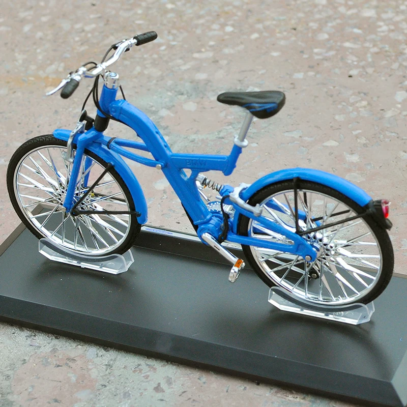 1:8 DIY Metal Toy Bike Miniature Model Bike for Kids
