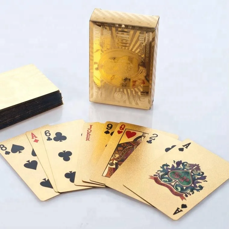 Playing Cards Chinese New Year Pig 2019 Gold Playing Cards 24k Plated ...