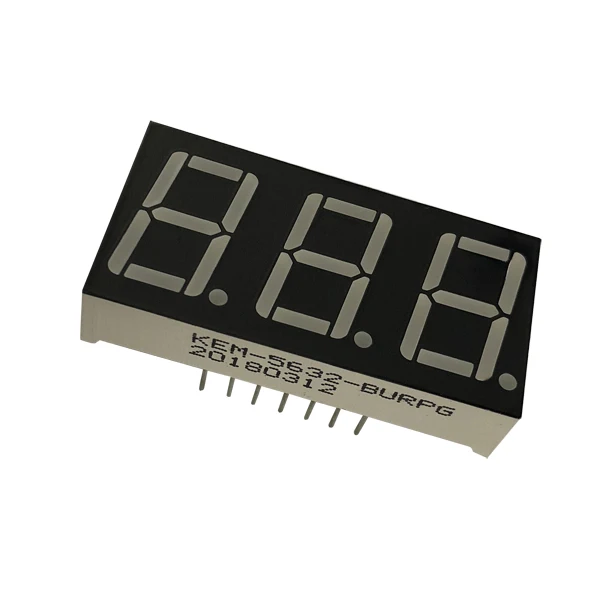 Affichage LED 7 Segments Rouge 5611BH - 0,56 Pouce, Anode Commune - Neuf SafetyPrice