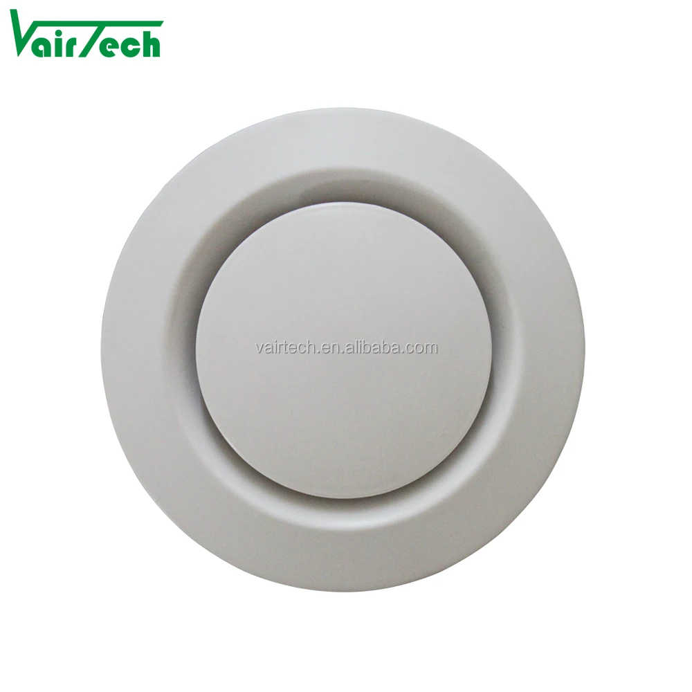 Kitchen Use Ventilation Round Disc Vent Plastic air Diffuser