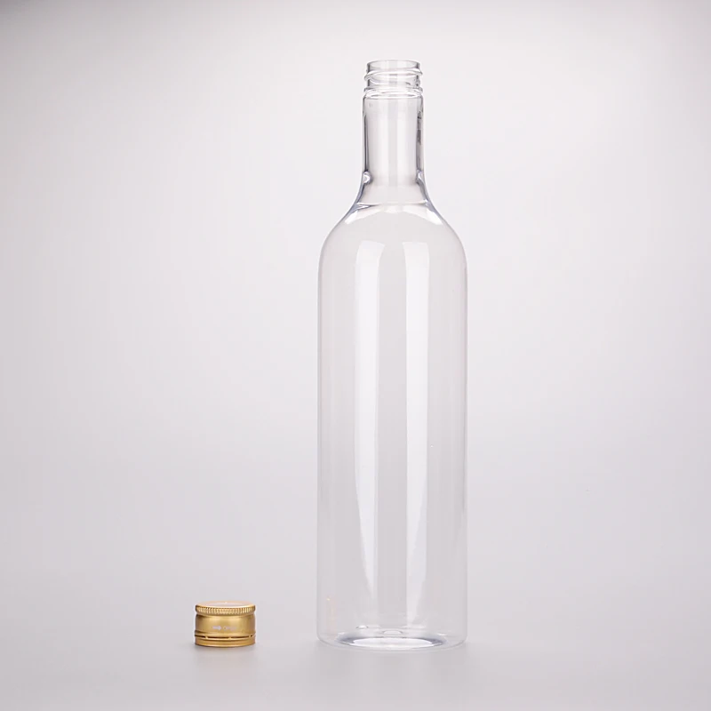 25 oz Empty Liquor Bottles Drinking champagne Plastic Bottle