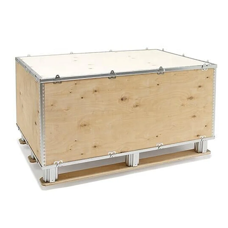 collapsible / foldable / no nail plywood boxes - 3 pieces
