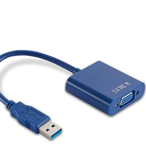 1080P USB 3.0 to VGA Multi-display External Video Graphics Adapter Cable FullHD 