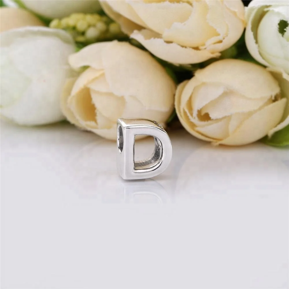 Custom Letter D Petite Locket Charm 