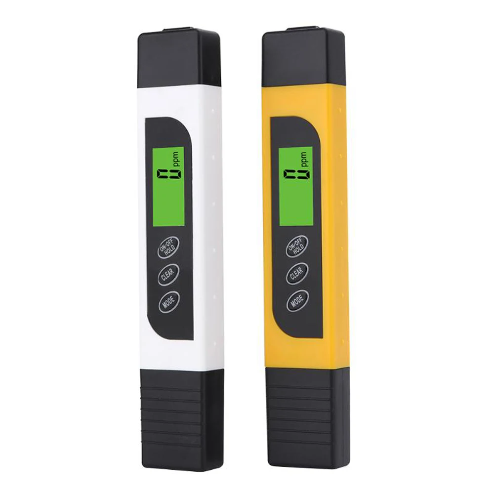 0-9990ppm EC & Temp Meter 3 in 1 HoneForest TDS Ideal Water Tester PPM Meter Accurate and Reliable Digital TDS Meter Green 