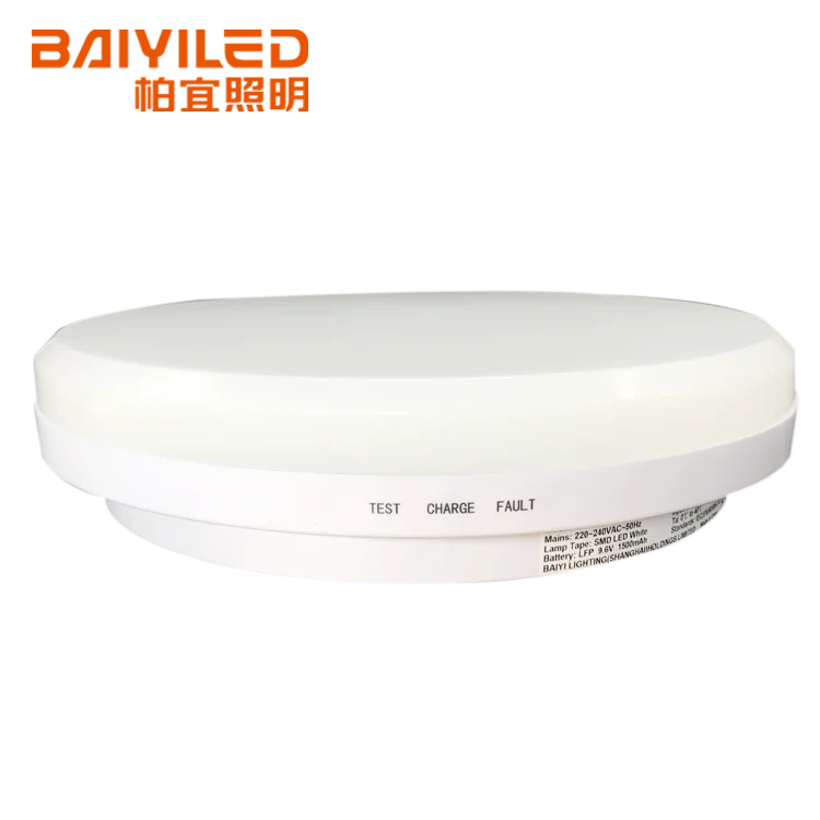 Современный потолочный/настенный аварийный светильник 24 Вт Ip65 светодиодная душевая лампа водонепроницаемый светодиодный потолочный