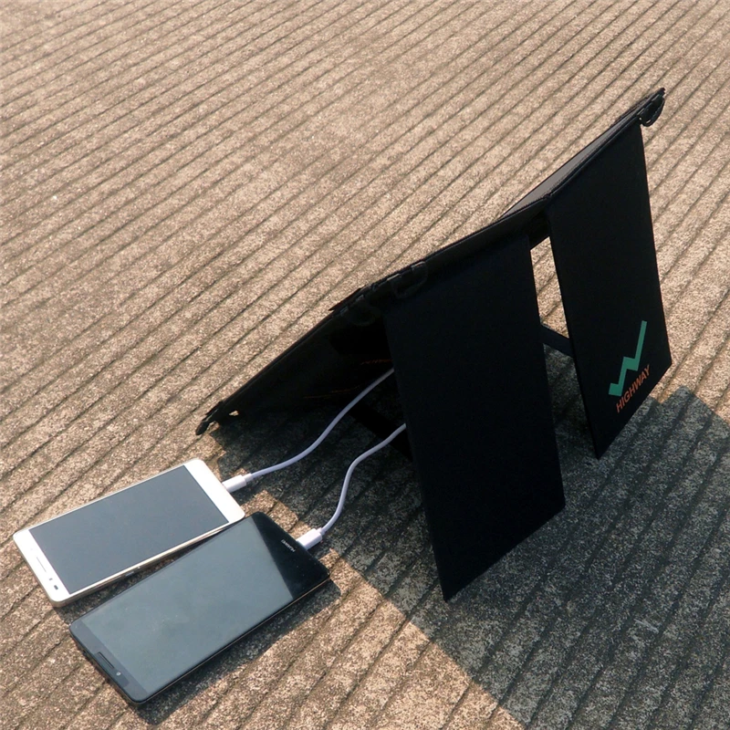 
 Складное солнечное зарядное устройство с USB  