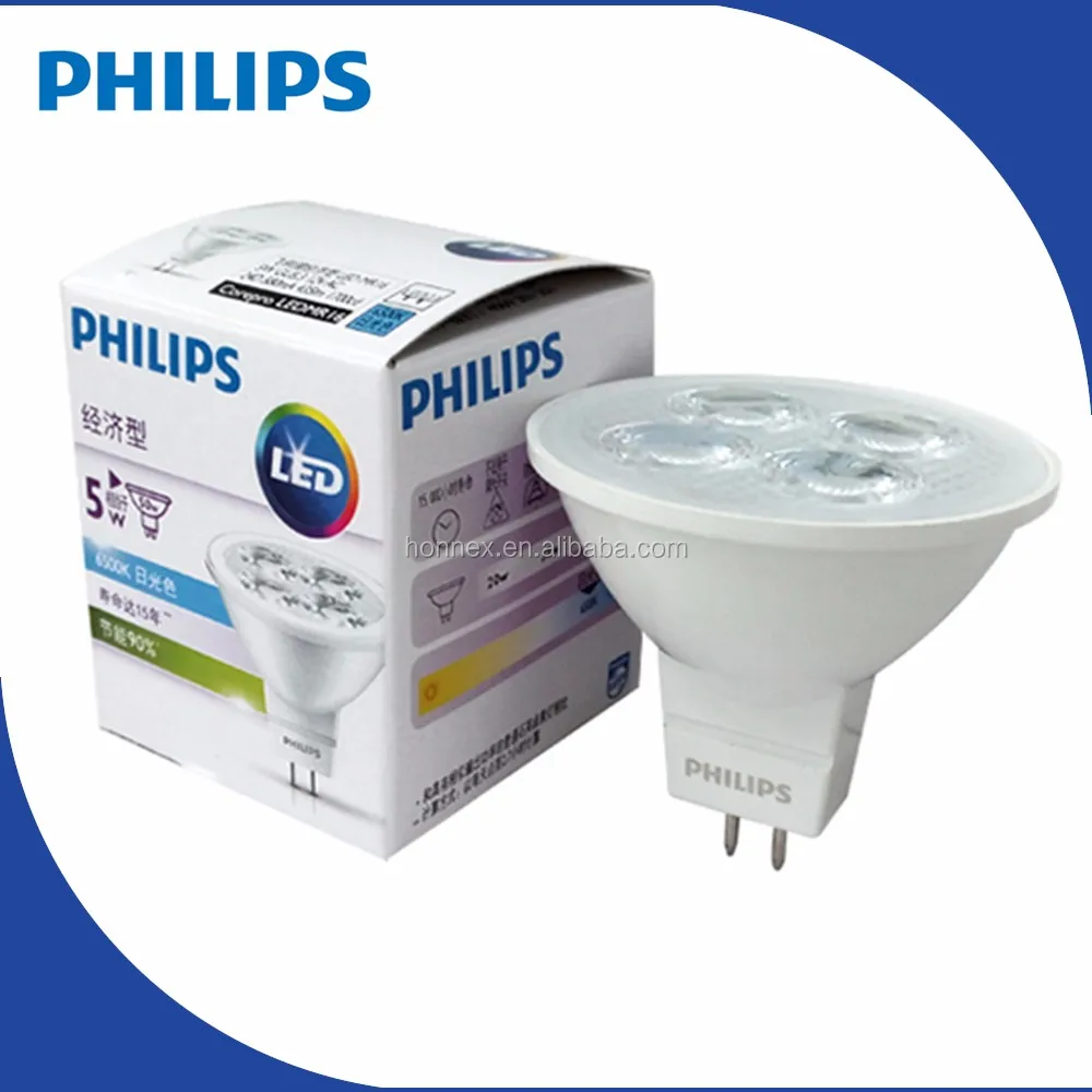 PHILIPS Essential LED MR16 5 50W 6500K 24D gun Philips Essential LED MR16