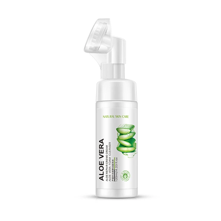 aloe vera bubble foam cleanser