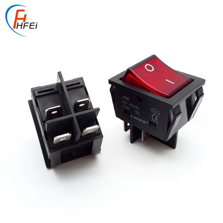 High Quality Wiring a Rocker Switch Diagram 4 Position 4 Pin 6 Pin Kcd4 Big Rocker Switch